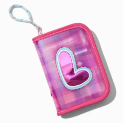 Initial Zipper Makeup Set Wristlet - L