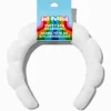 Jet-Puffed™ White Puffy Spa Headband