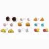 Junk Food Stud Earrings - 9 Pack