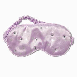 Lavender Star Bling Satin Sleeping Mask