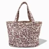 Leopard Print Oversized Tote Bag
