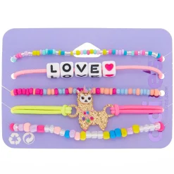 Llamacorn Beaded Bracelets - 5 Pack