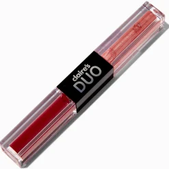 Mauve Duo Lip Gloss Wand