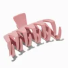 Mauve Pink Zig Zag Hair Claw