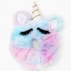 Medium Faux Fur Ombré Unicorn Hair Scrunchie
