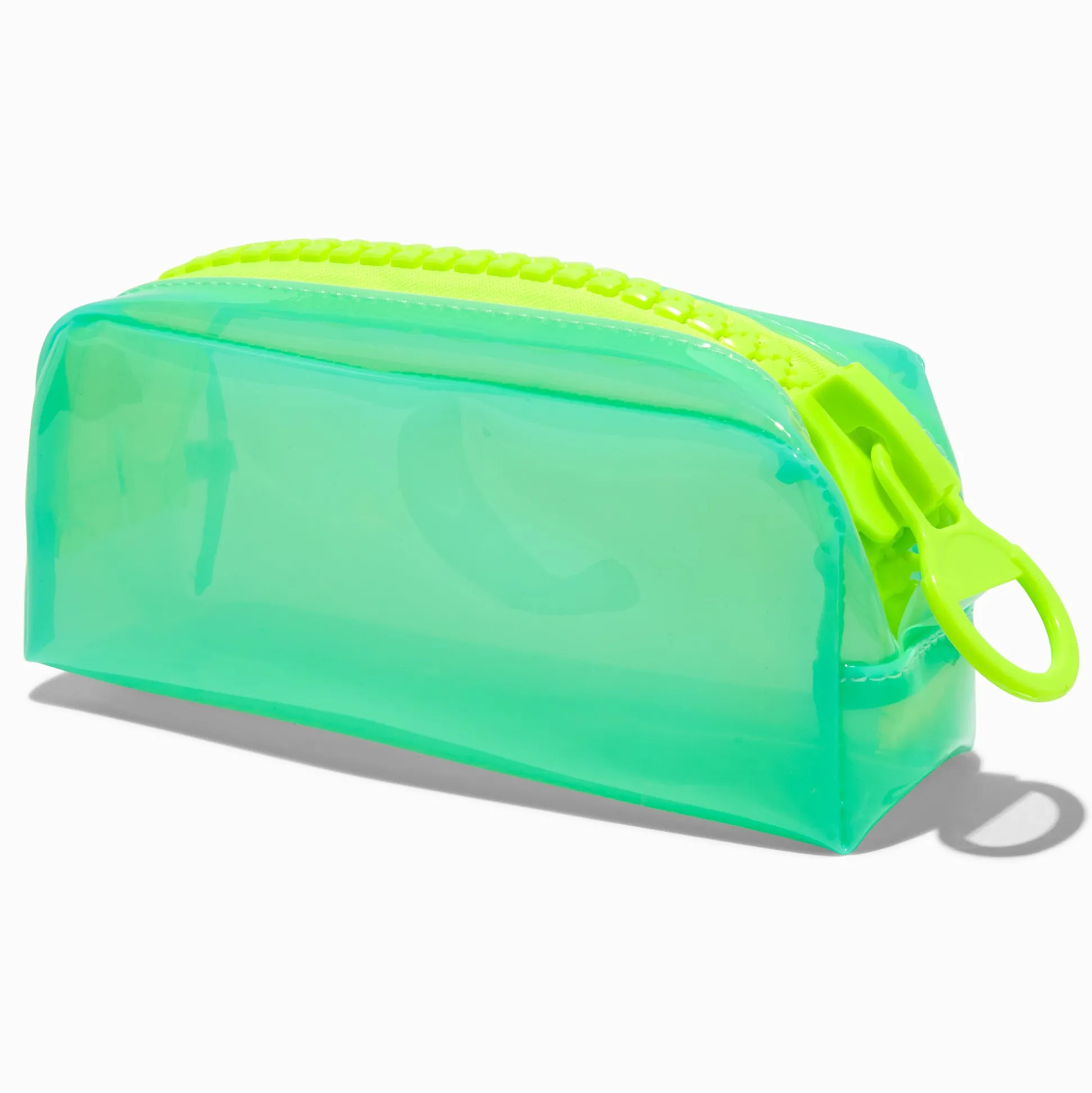 Mint Neon Colorblock Pencil Case