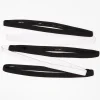 Mixed Black & White Narrow Band Sport Headwraps - 5 Pack