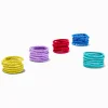 Mixed Brights Lurex Small Hair Ties - 30 Pack