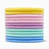 Mixed Pastels Lurex Hair Ties - 12 Pack