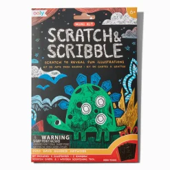 ooly® Dino Days Scratch & Scribble Mini Kit