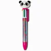 Panda Bear Rainbow Multicolored Pen