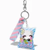 Panda "Freeze Dried" Snack Wristlet Keychain