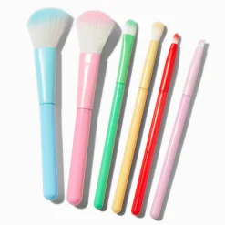 Pastel Makeup Brush Set - 6 Pack
