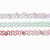 Pastel Ombré Tattoo Choker Necklaces - 3 Pack