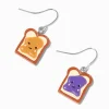 Peanut Butter & Jelly Sandwich Drop Earrings