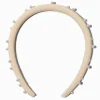 Pearl-Studded Ivory Headband