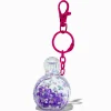 Perfume Bottle Water-Filled Keychain