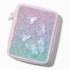 Pink Butterfly Bling Makeup Tin