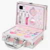 Pink Glitter Travel Case Makeup Set