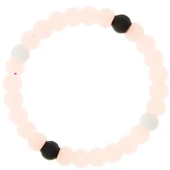 Pink Glow In The Dark Love Fortune Stretch Bracelet