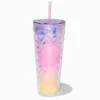 Pink Ombré Faceted Tumbler