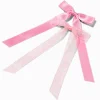 Pink Organza & Sheer Hair Bow Clips - 2 Pack