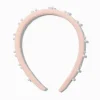 Pink Pearl Embellished Headband
