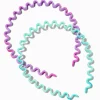 Purple & Blue Zig Zag Headbands - 2 Pack