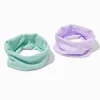 Purple & Green Headwraps - 2 Pack