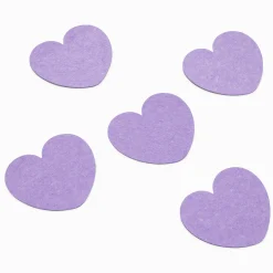 Purple Heart Travel Makeup Sponge Set - 5 Pack