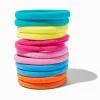 Rainbow Rolled Hair Ties - 12 Pack