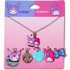 Sanrio® Claire's Exclusive My Melody™ & Kuromi™ Multi Charm Pendant Necklace - 6 Pack