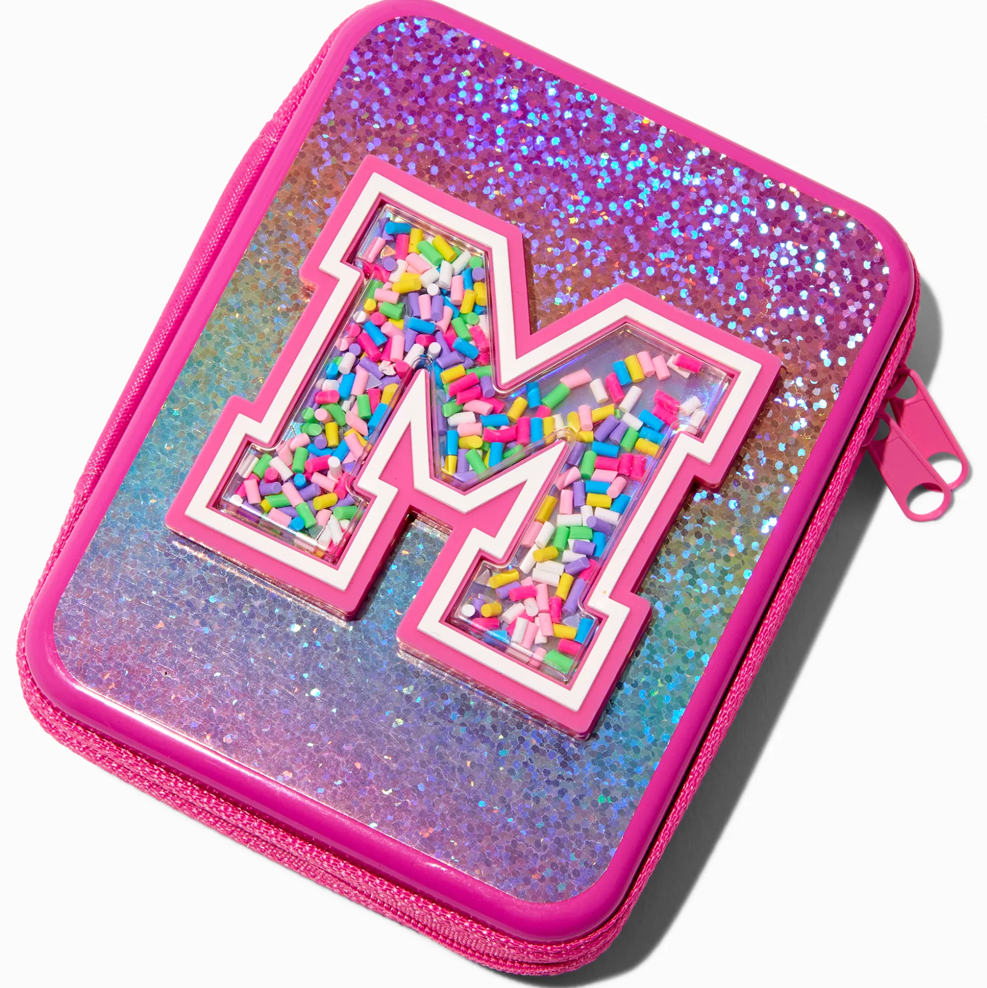 Shaker Initial Makeup Tin - M