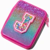 Shaker Initial Makeup Tin - J