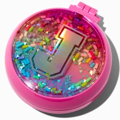 Shaky Sprinkles Initial Pop-Up Hair Brush - J