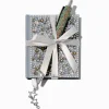 Silver Bling Star Mini Notebook & Pen Gift Set