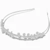 Silver Pearl Cluster Headband