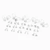 Silver-tone Summertime Sea Life Earrings Set - 20 Pack