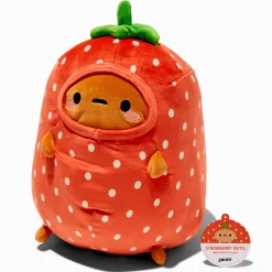 Smoko™ 10'' Strawberry Tayto Midi Mochi Plush Toy
