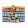 Spring Bubble Hair Ties - 6 Pack