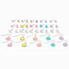 Spring Flowers Mixed Earring Set - 20 Pack