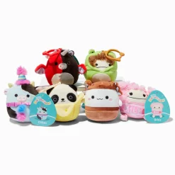 Squishmallows™ 3.5" Monster Assorted Plush Bag Clip - Styles Vary