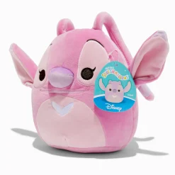 Squishmallows™ x Disney Stitch 8'' Angel Plush Toy