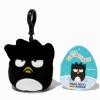 Squishmallows™ x Hello Kitty® And Friends 3.5'' Badtz-Maru™ Plush Bag Clip