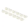 Sterling Silver Earring Back Replacements - 12 Pack