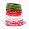 Strawberry Rolled Hair Ties - 12 Pack