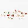 Summer Icons Stud Earrings - 9 Pack