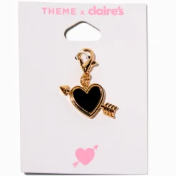T H E M E x Claire's Black Heart Charm