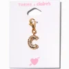T H E M E x Claire's Gold-tone C Initial Charm