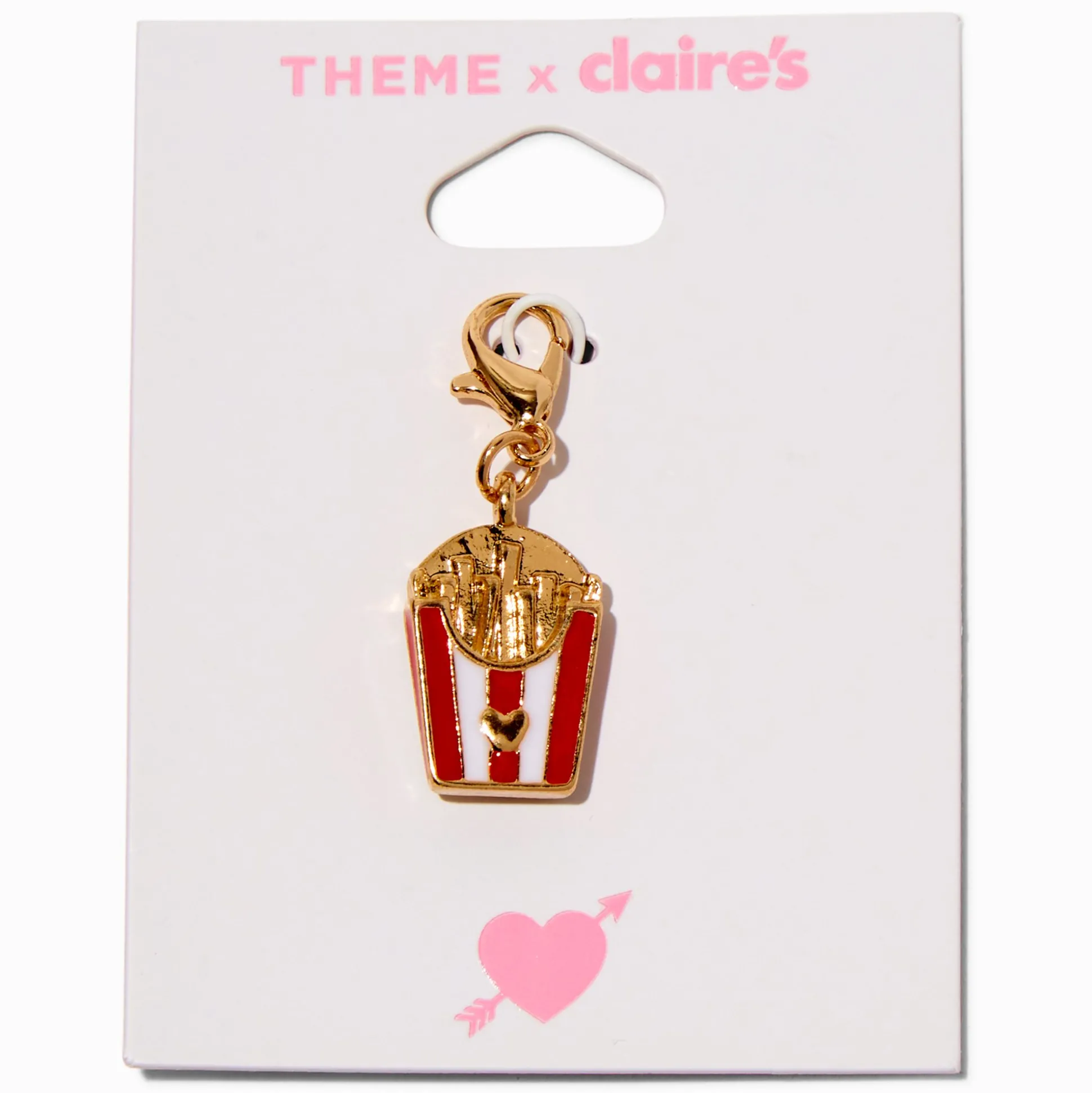 T H E M E x Claire's Gold-tone French Fries Charm